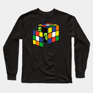 Space Cube Long Sleeve T-Shirt